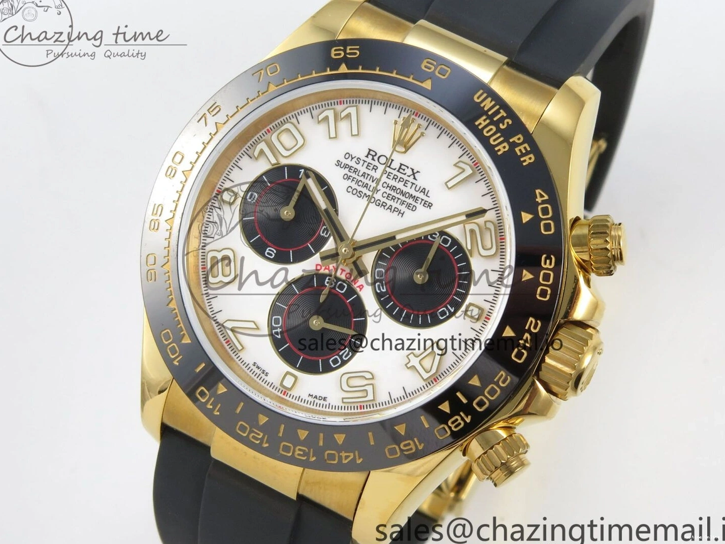 0522 HighPerformance Daytona 116518 QF 1:1 Best Edition White Black Dial on Oysterflex Strap SH4130 V11（Gain Weight） 162